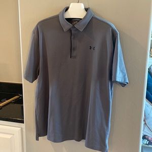 Under Armour grey polo men’s XL